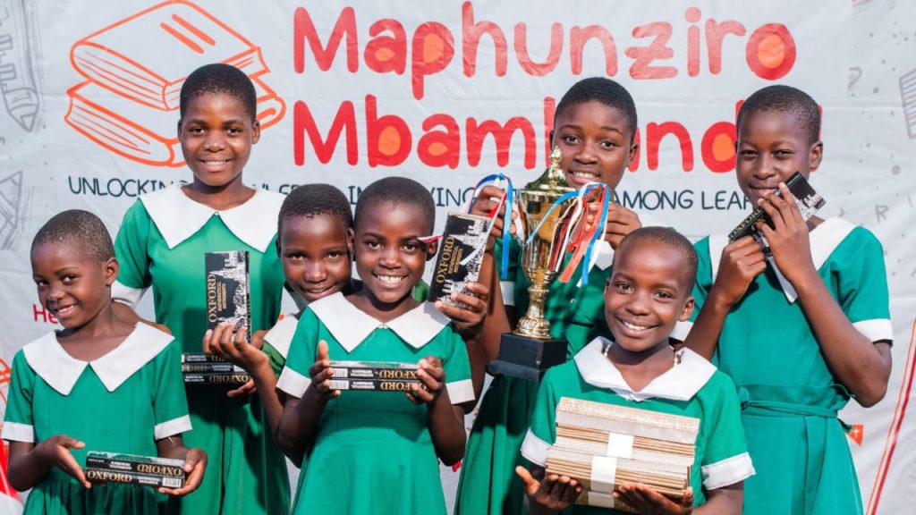 Mwanga Primary School, the champions of the Maphunziro Mbambande Quiz